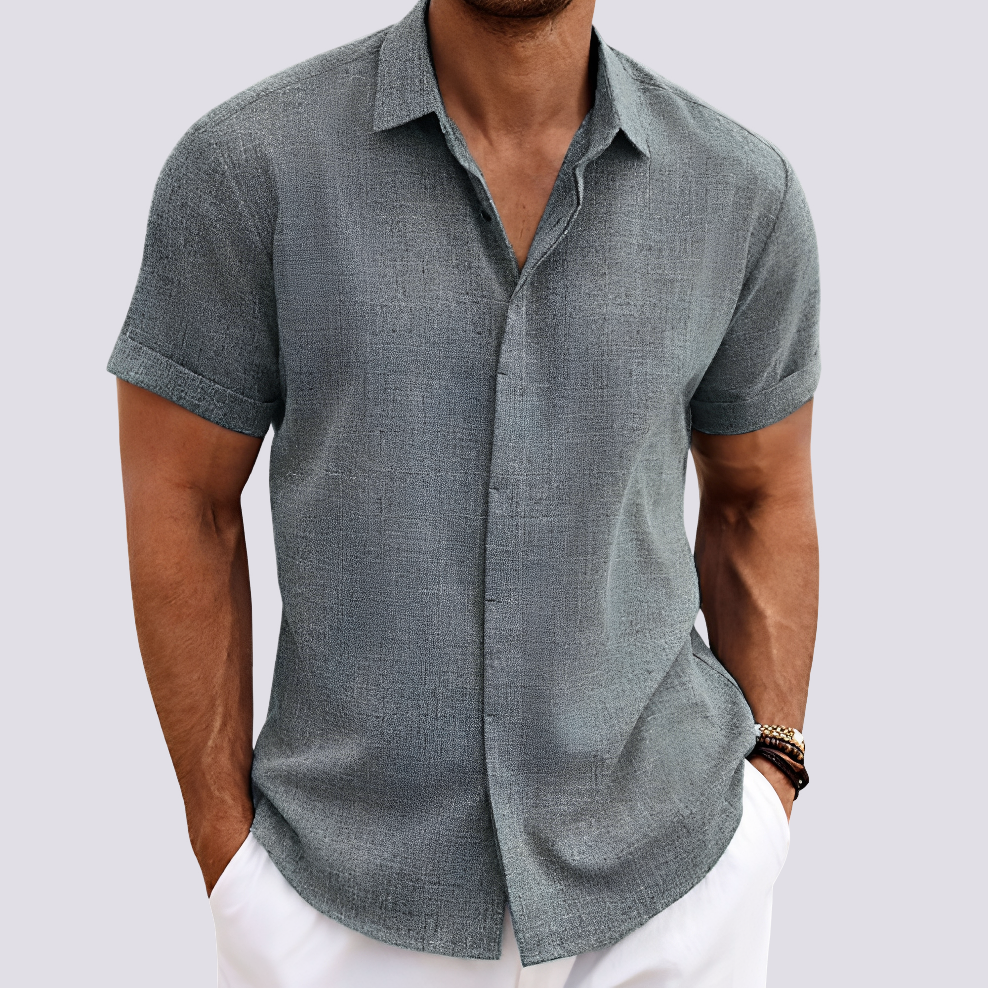 Jamie – Chemise homme – décontractée et confortable