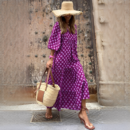 Menchie - Robe longue bohème pour femmes