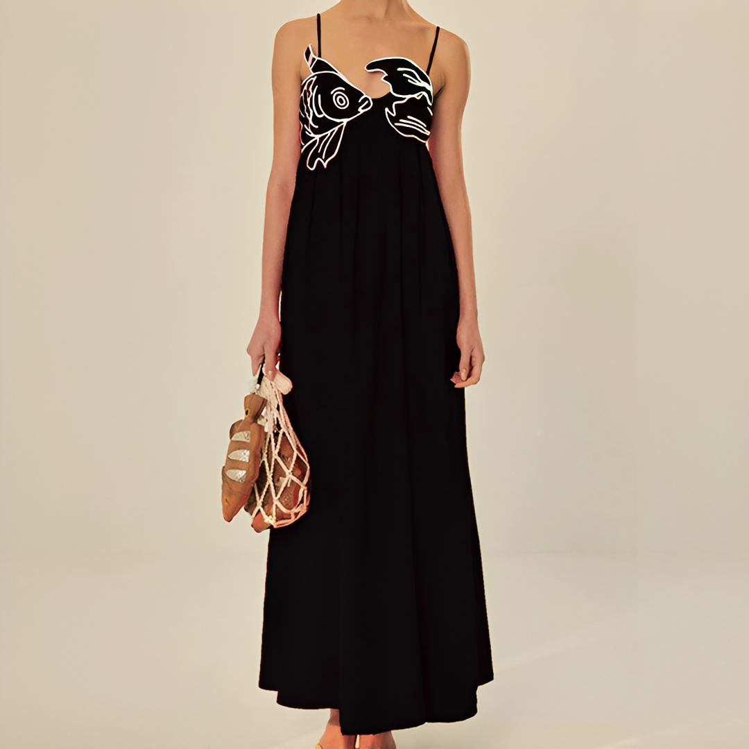 Euna - Robe Cami Élegante