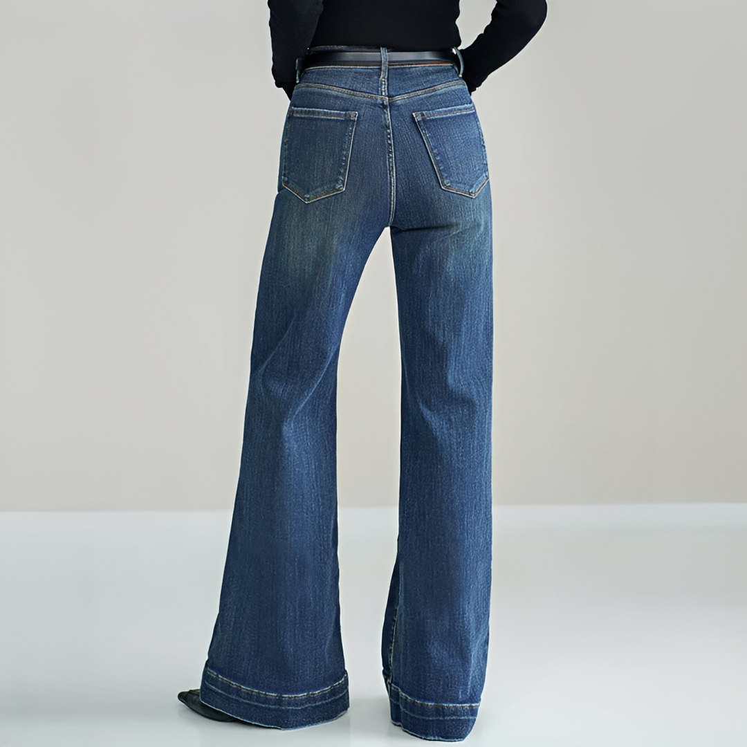 Tamia - Jeans Élégant Taille Moyenne
