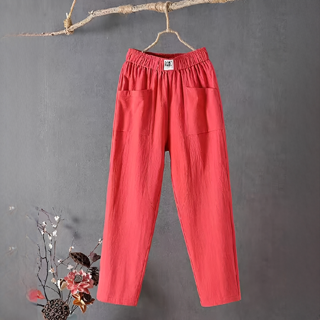 Sienna - Pantalon décontracté coupe ample