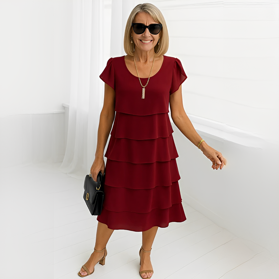Keren - Robe midi chic