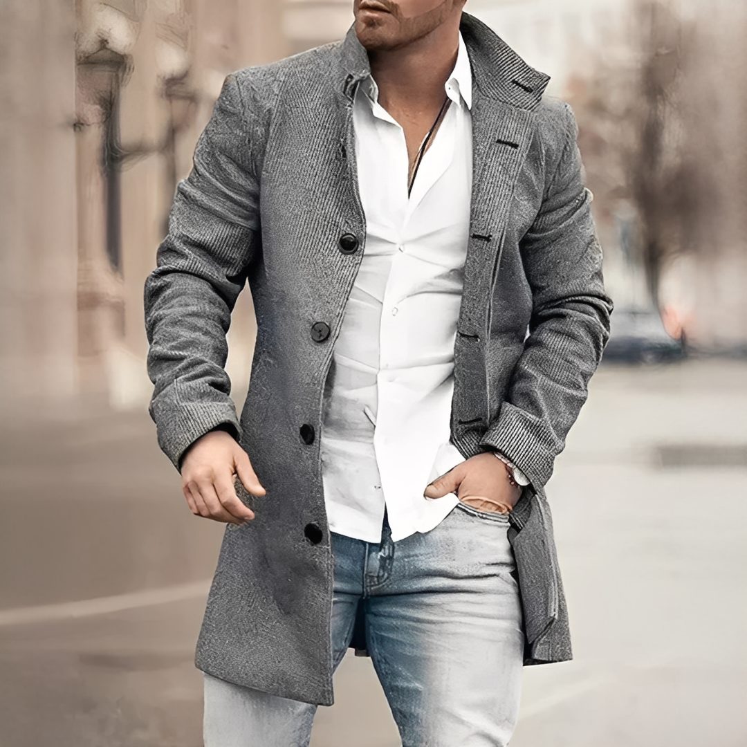 Donald - Trench-coat d'hiver tendance pour homme