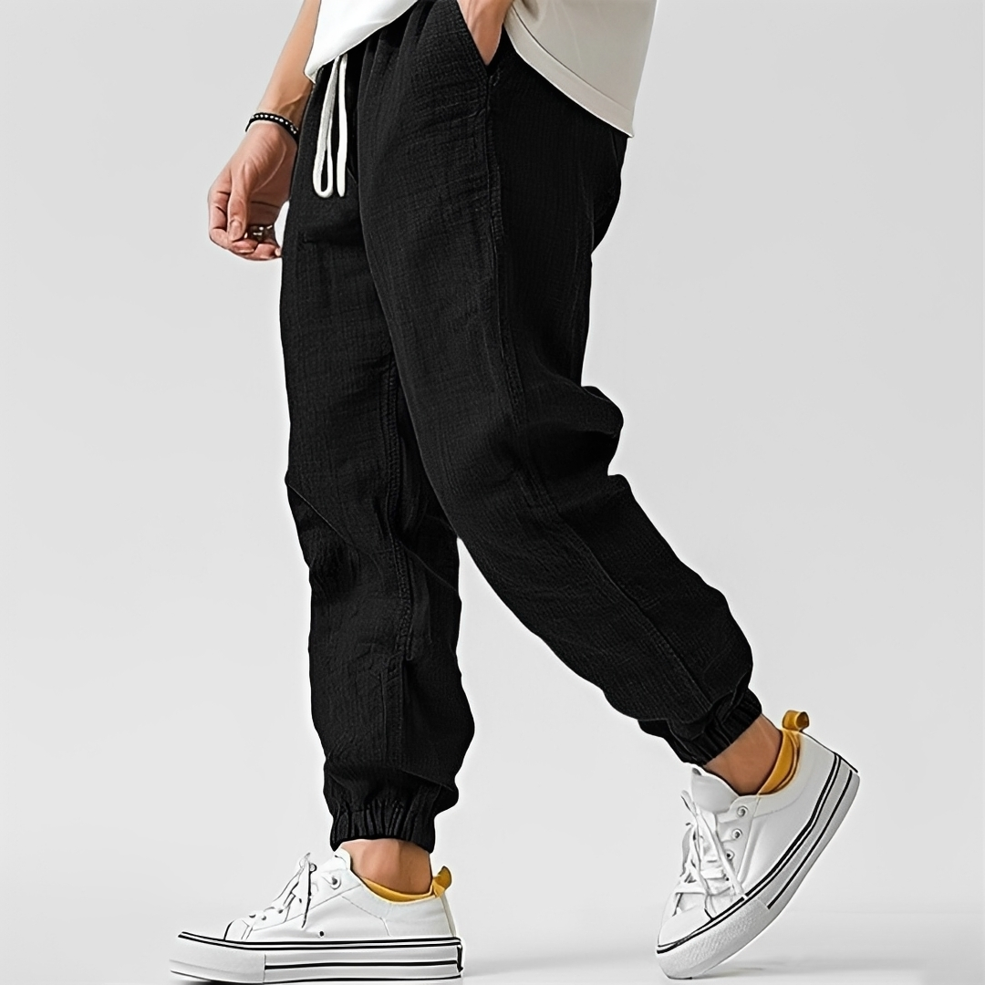 Robin - Un pantalon d'été élégant et polyvalent pour homme