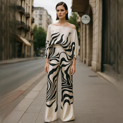 Jenny - Elegantes und feines zweiteiliges Damenensemble