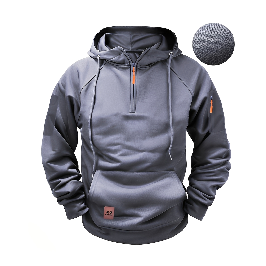 Gildas - Casual hooded jacket for men