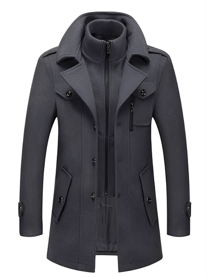 Philip - Manteau moderne avec poches pour homme