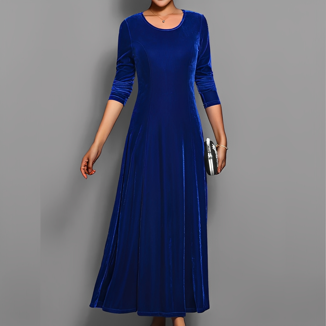 Mathilde - Robe habillée à manches longues pour femmes