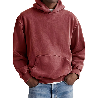 Reynard - Sweat à capuche homme large et traditionnel