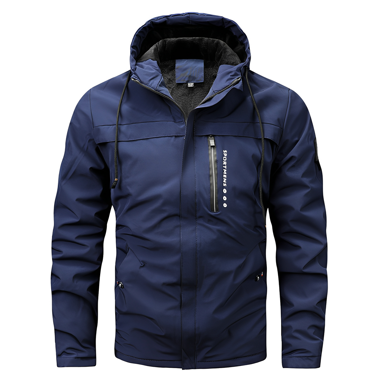 Karl - Men's hooded fleece jacket, very versatile