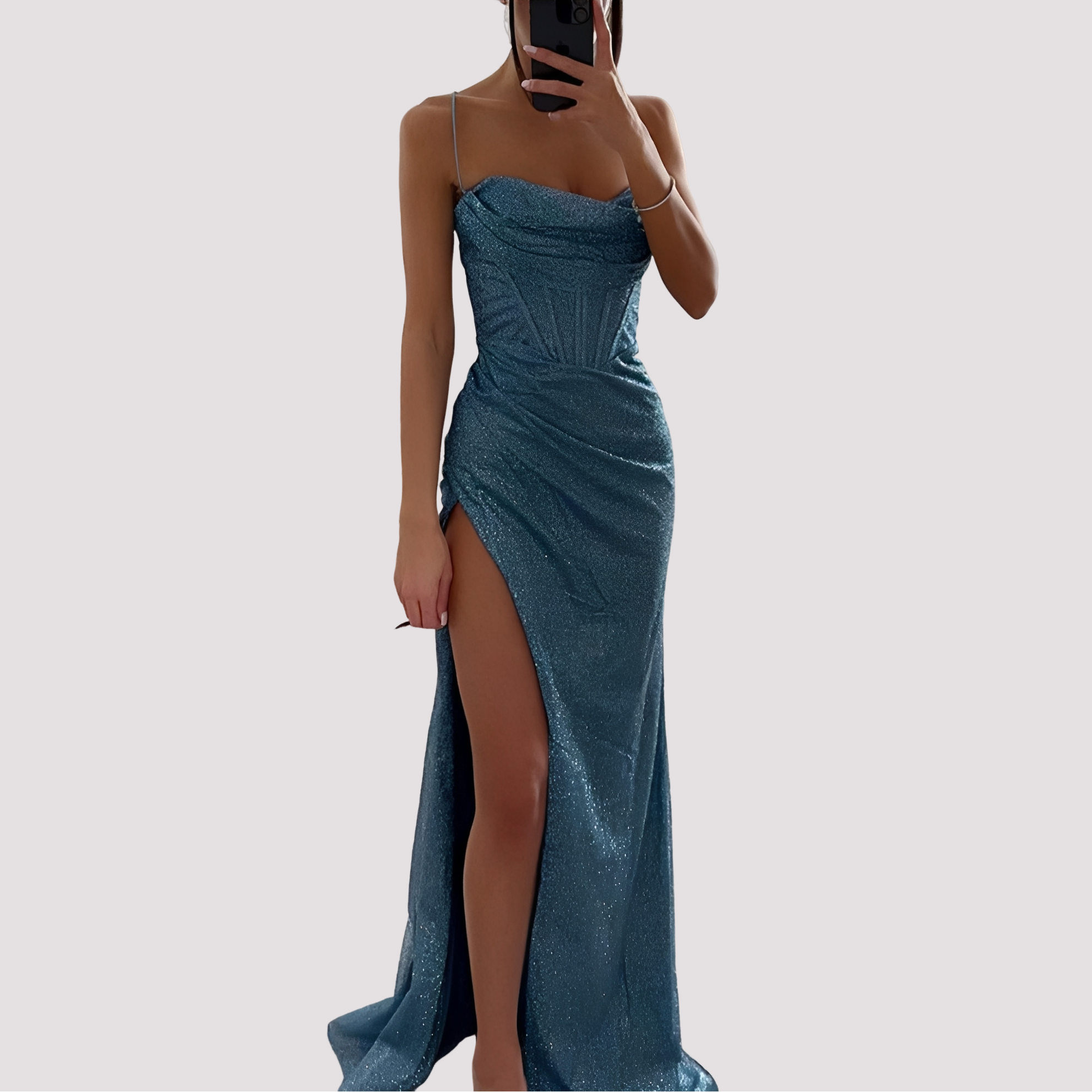 Bonnie - Robe Longue Élégante avec Fente