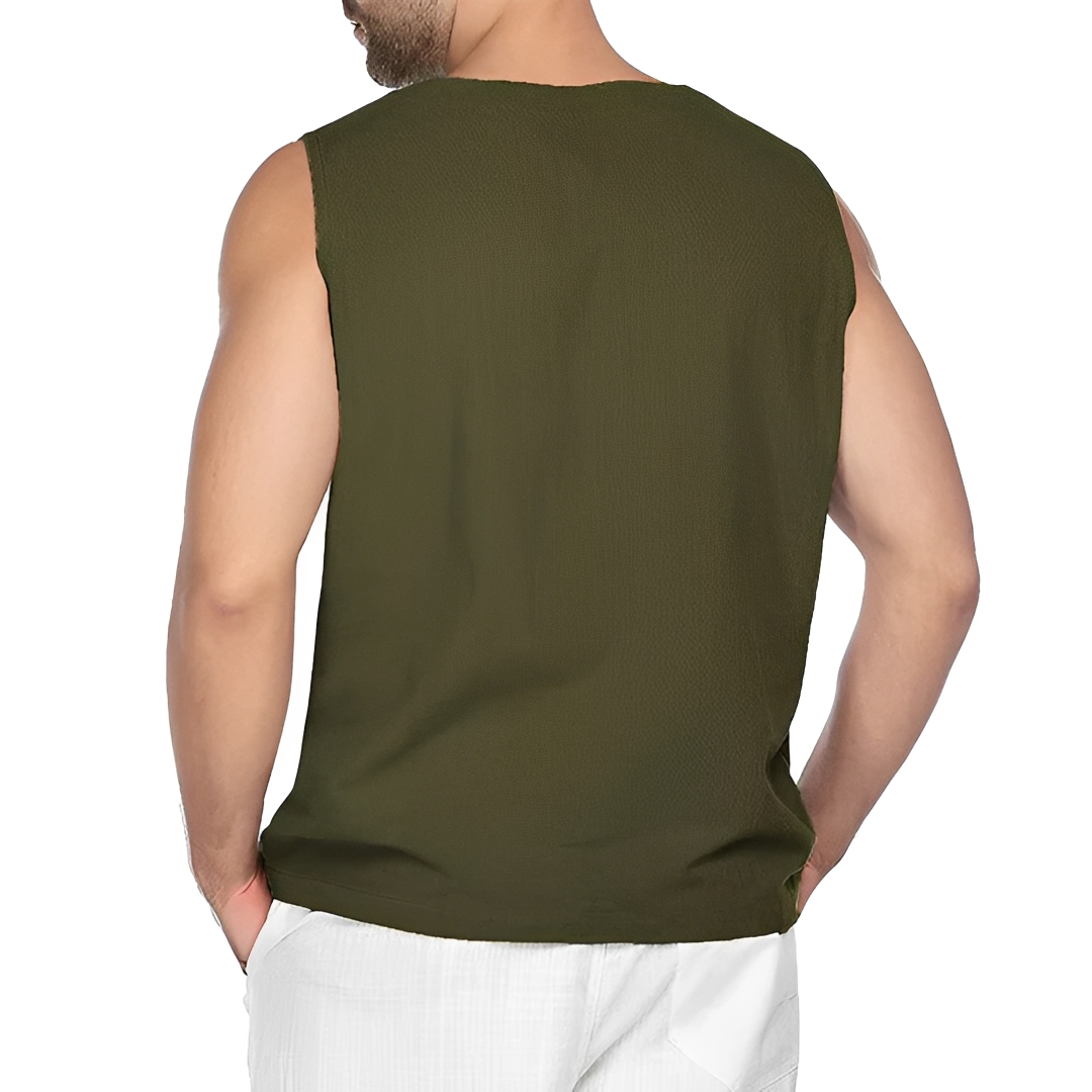 Junziem - Chemise d'été légère et tendance pour homme