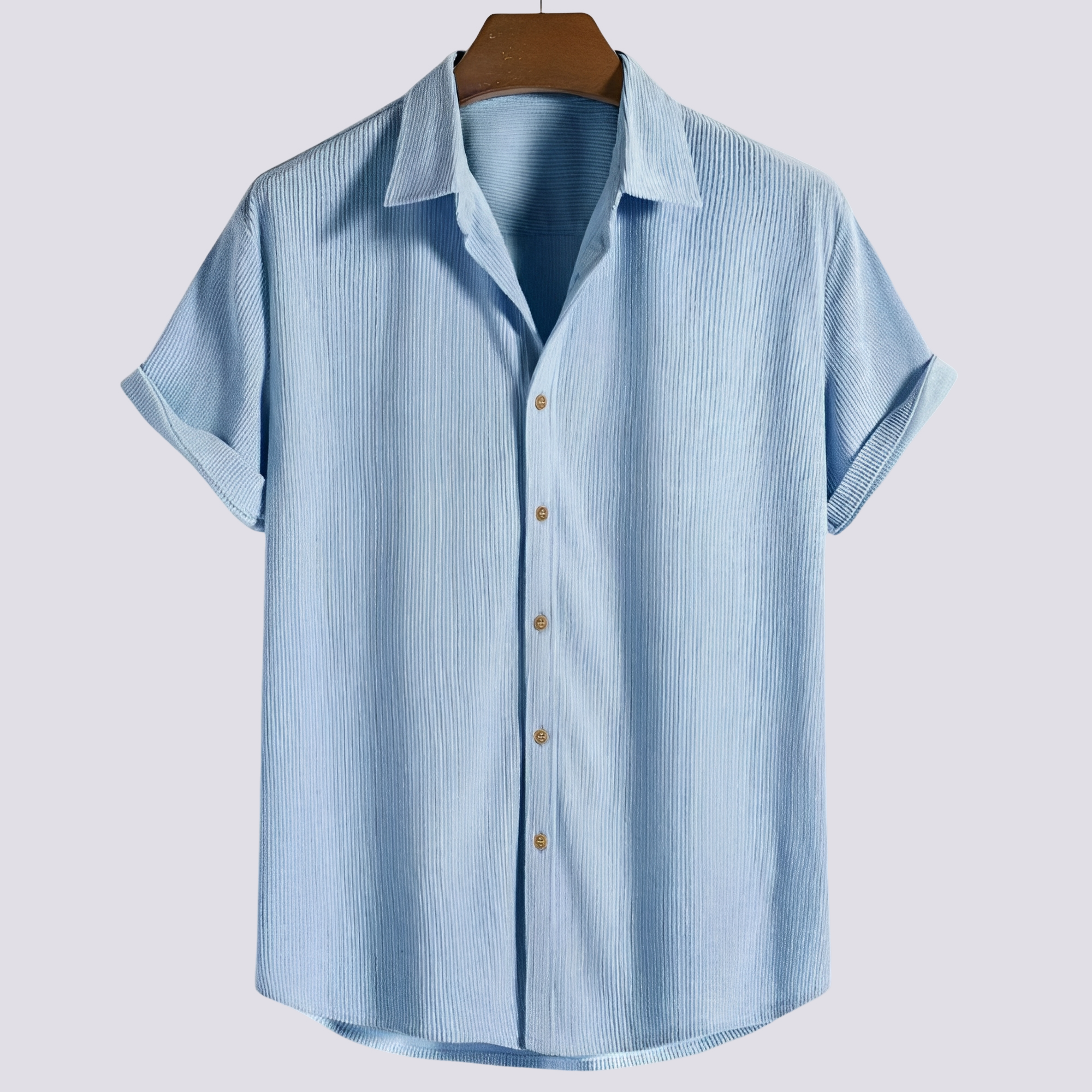 Kierce - Chemise homme à motif décontracté
