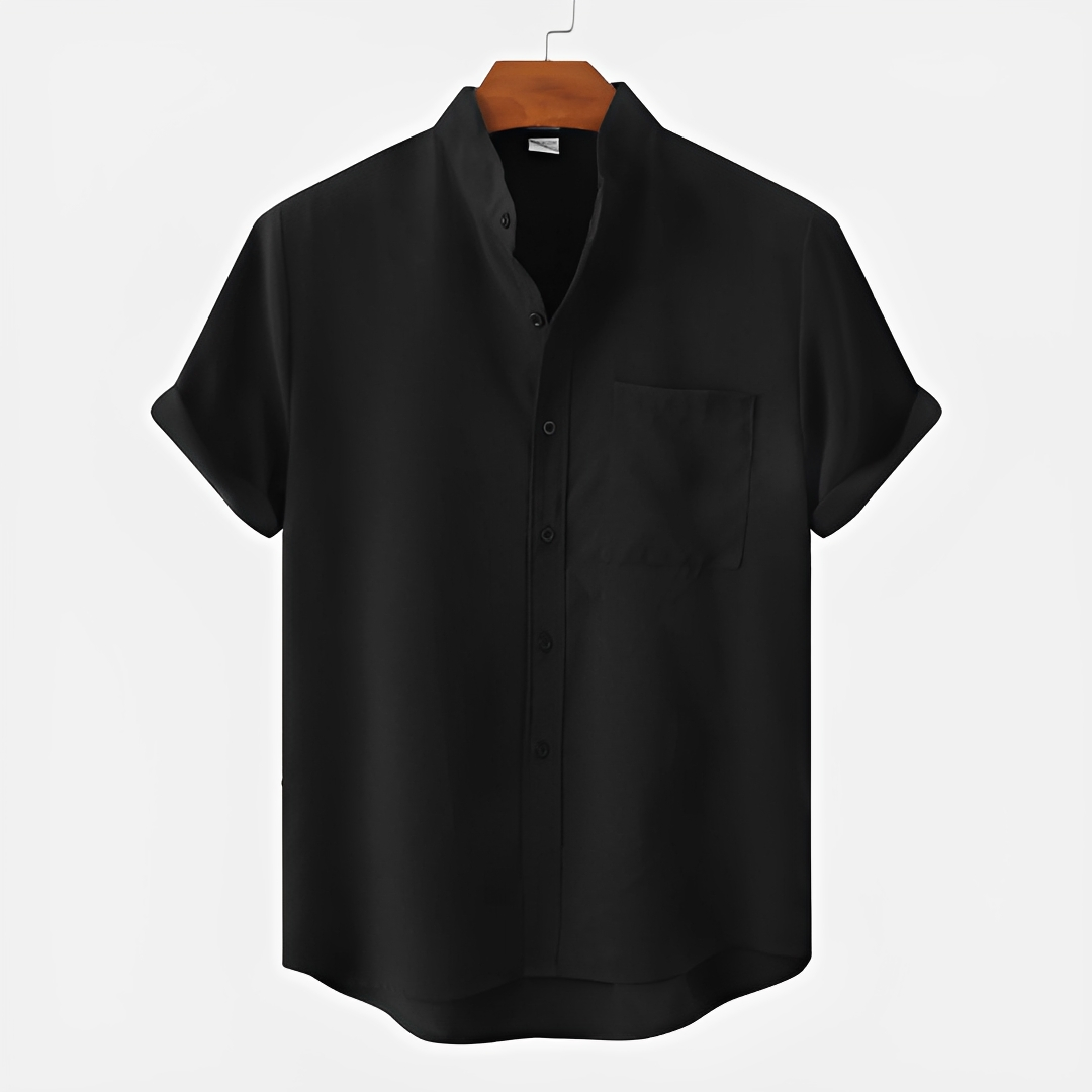 Hayden - Polo à Boutons Uni