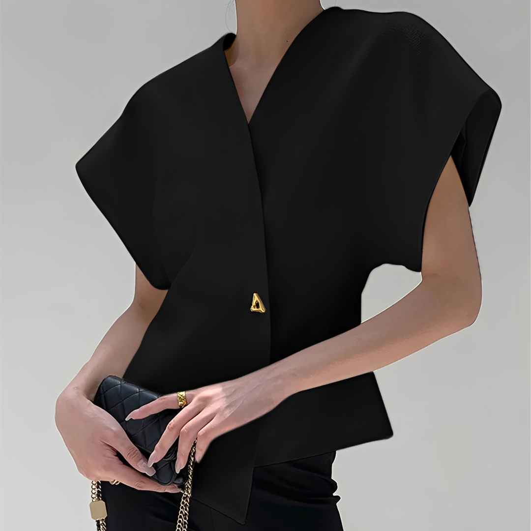 Ariella - Blouse élégante à col en V