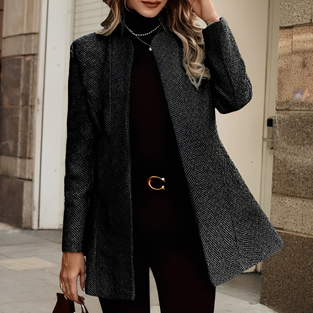 Diah - Élégant manteau en laine pour femmes