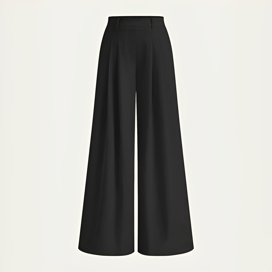 Brylee - Pantalon Décontracté à Jambes Larges