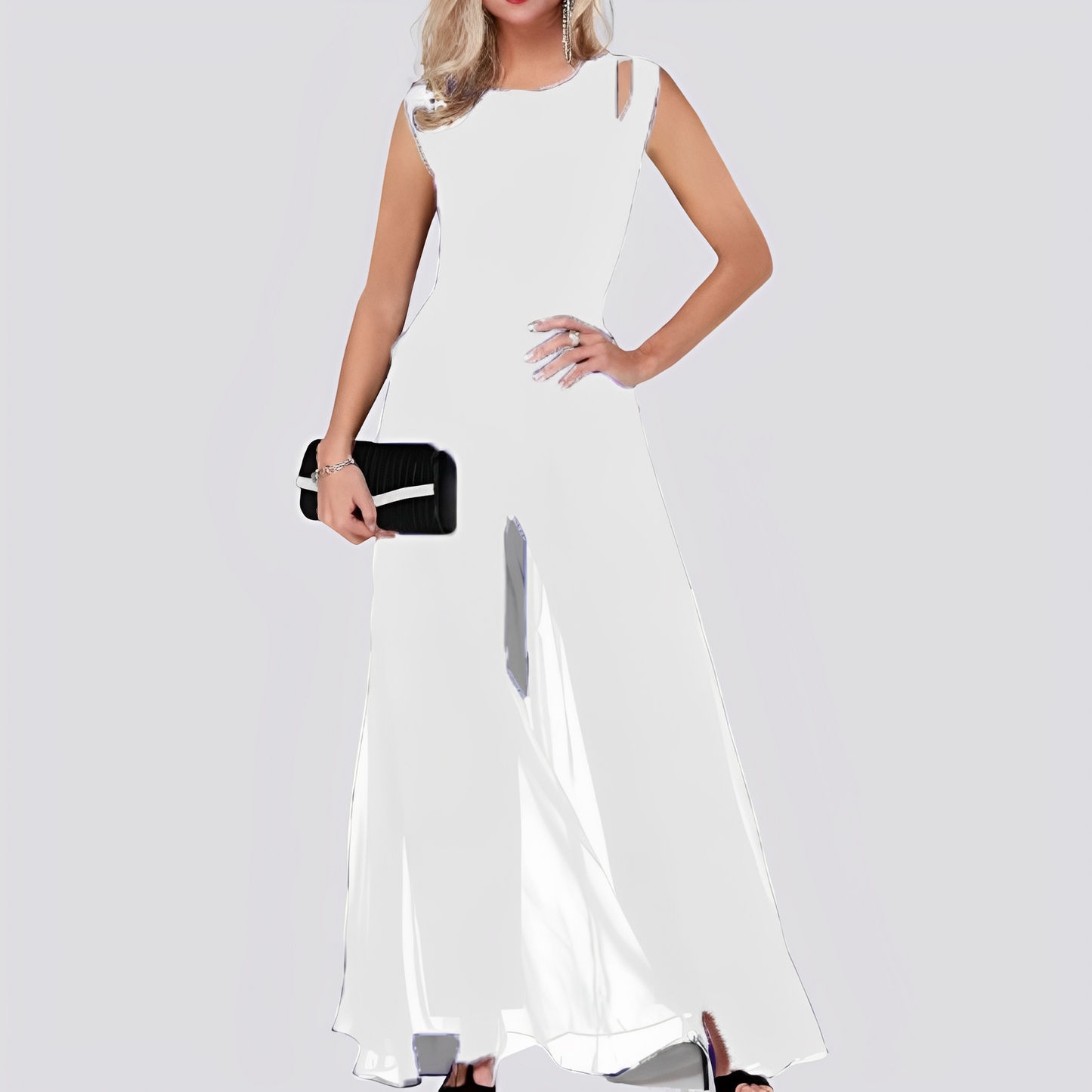 Sienna - Combinaison femme sans manches élégante