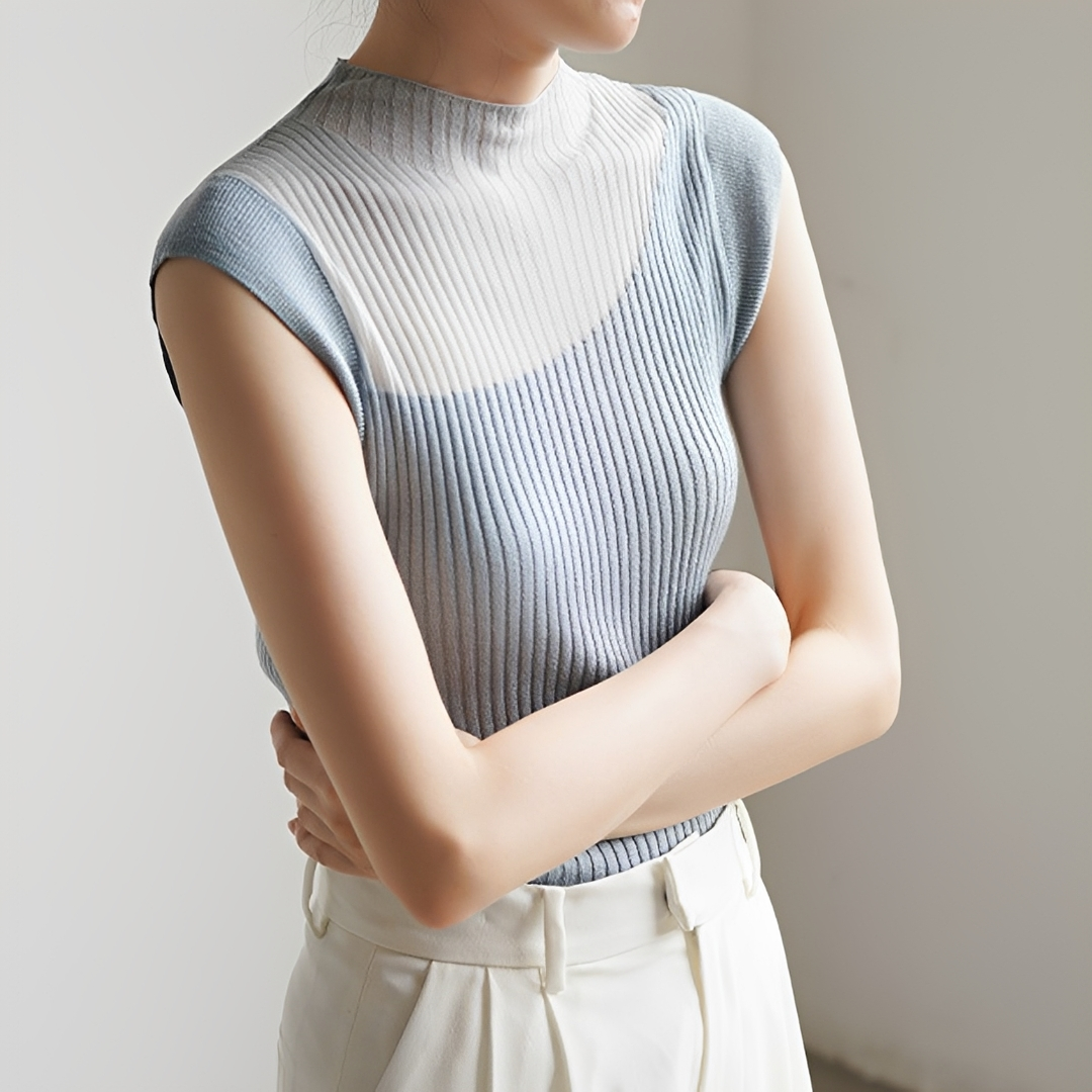 Kiara - Haut Chic Sans Manches