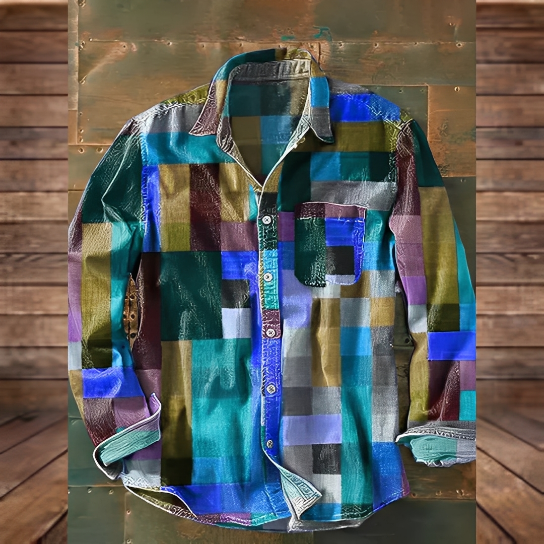 Gontran - Chemise élégante avec poche pratique pour homme