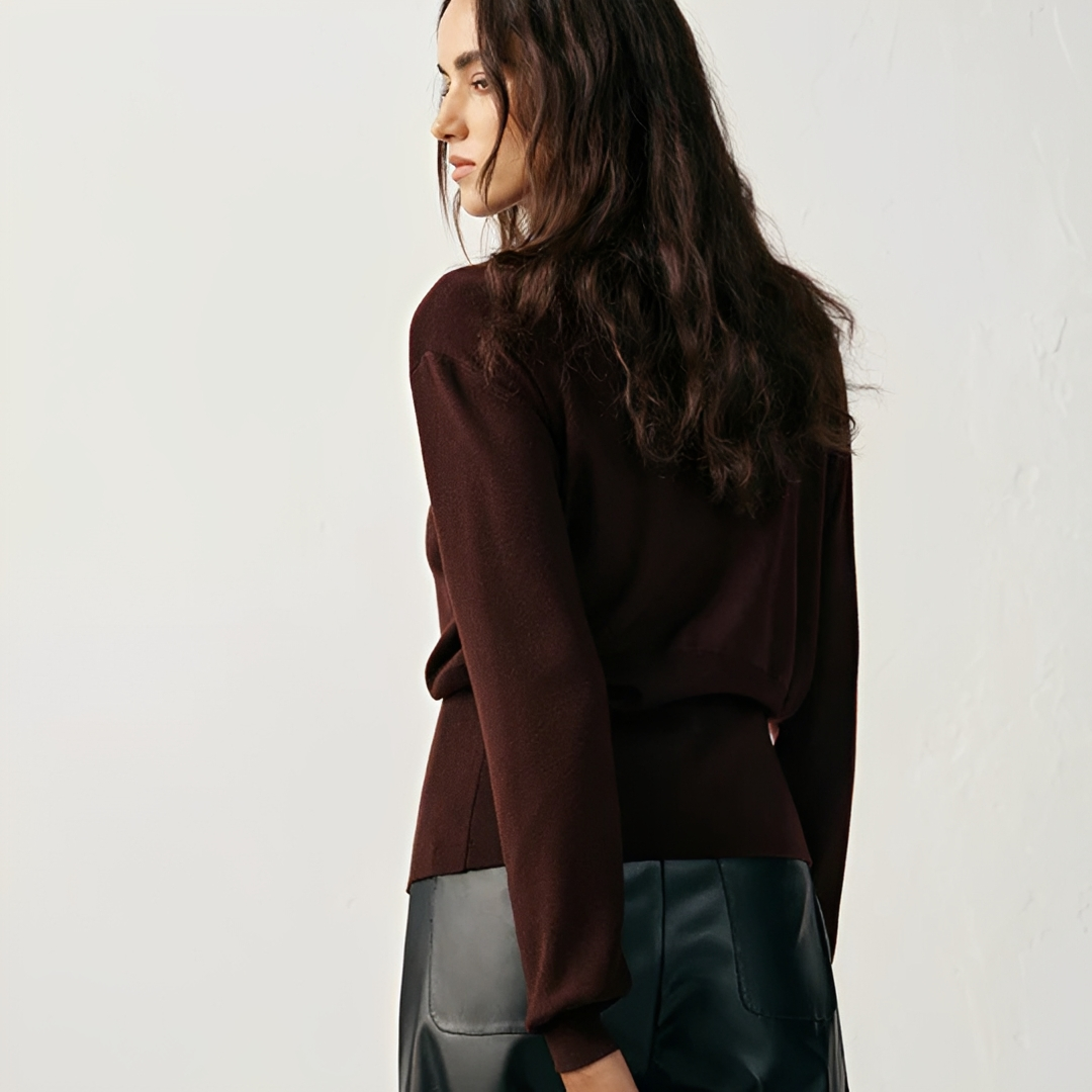 Kisha - Gilet Chic au Col en V