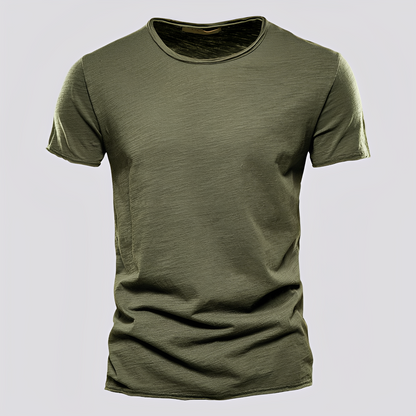 Shawn - Einfaches und bequemes Herren-T-Shirt mit Rundhalsausschnitt