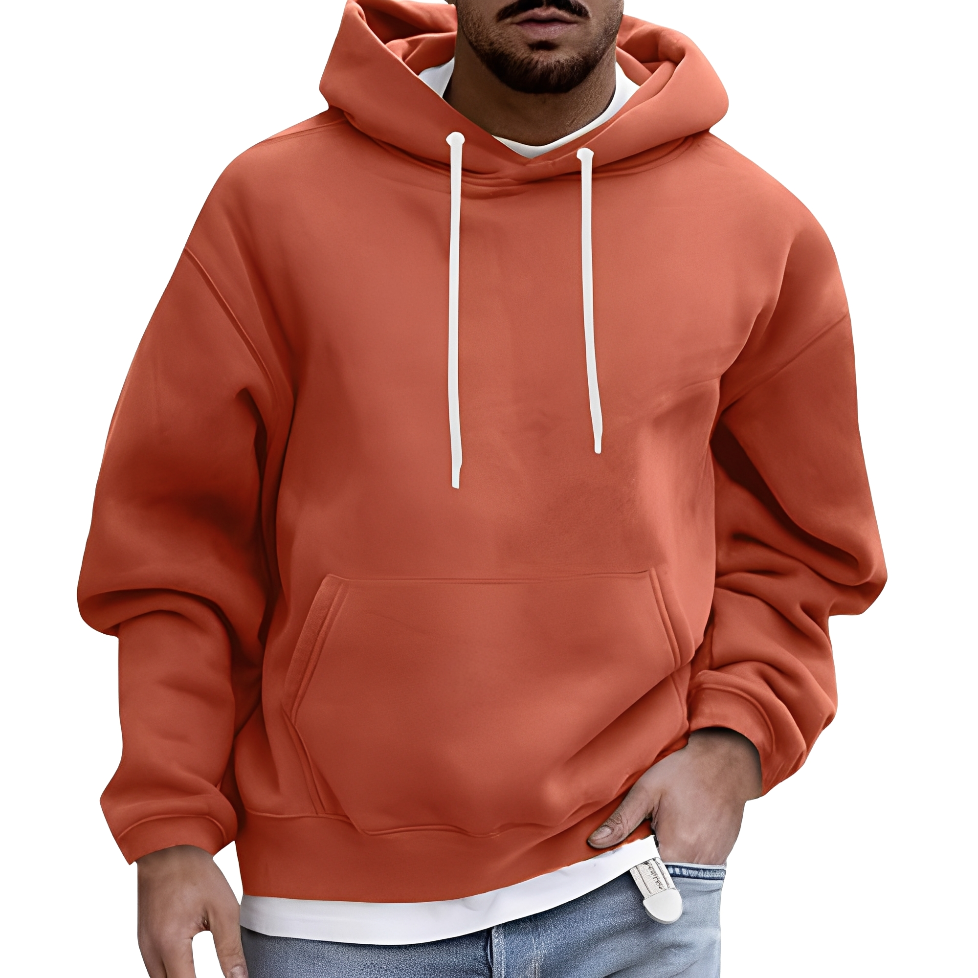 Benson - Chale, sweat à capuche pour homme, bien chaud