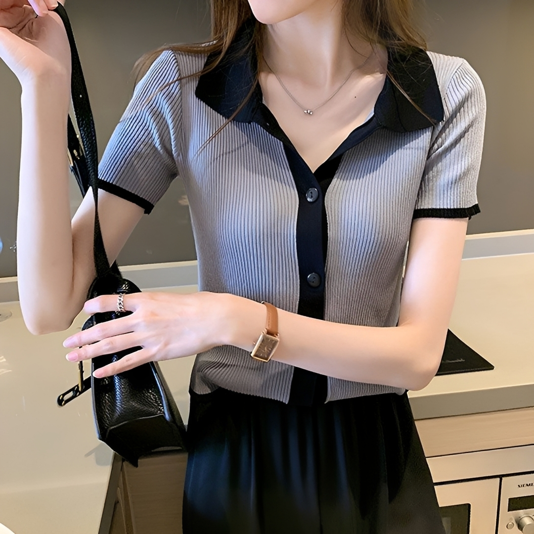 Analiza - Blouse à col simple