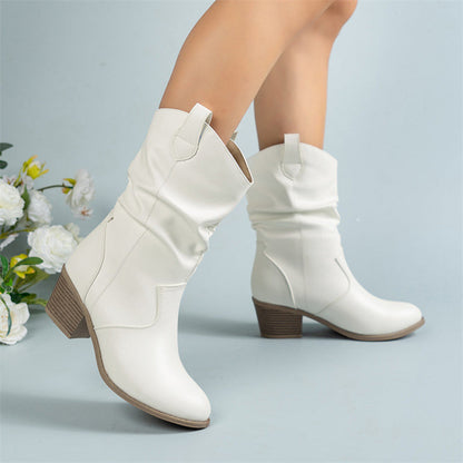 Mirabel - Bottes en cuir de cowboy traditionnelles pour femmes
