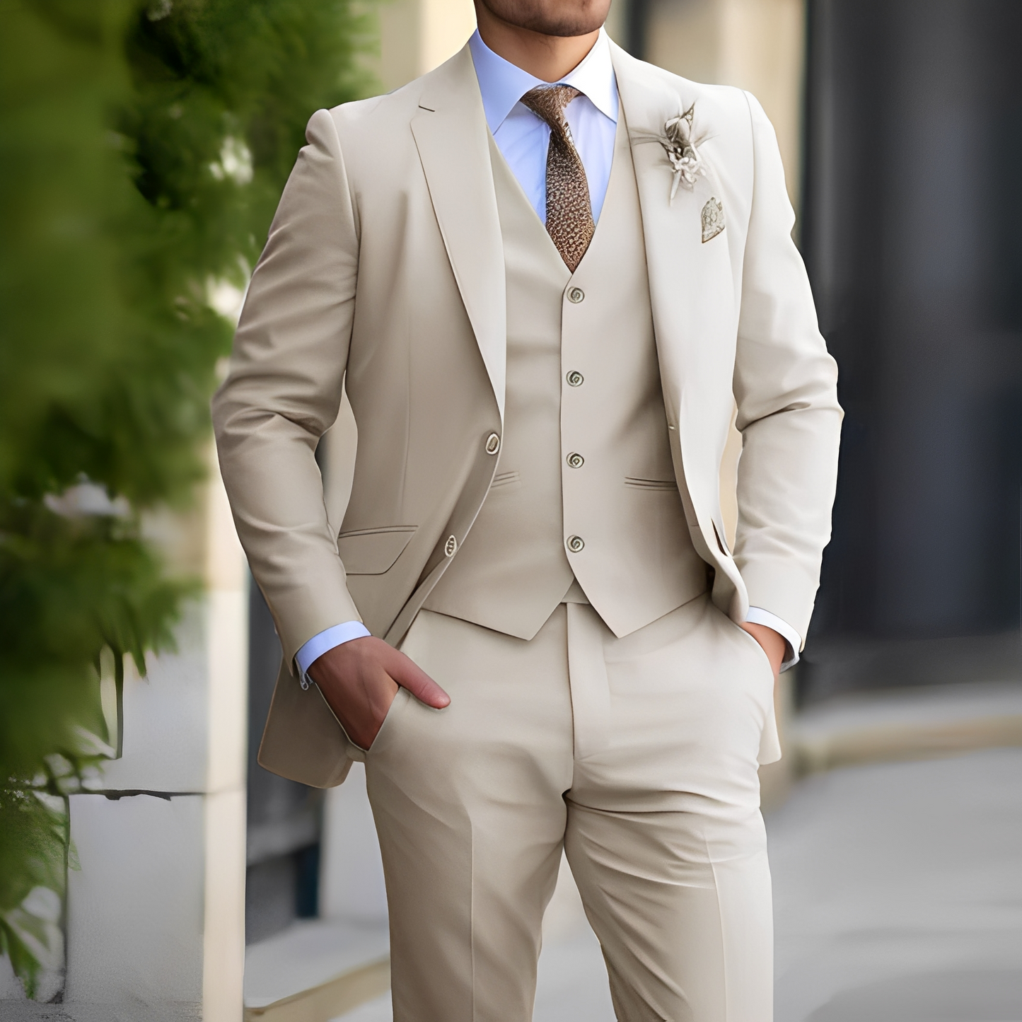 Edvin - Formal two-piece suit for men
