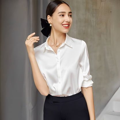 Mauricette - Elegant long-sleeved blouses for women