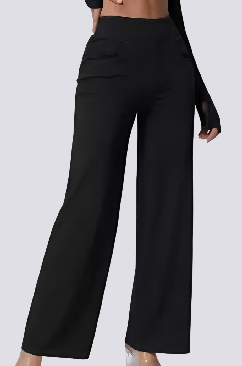 Carrie - Pantalon chic taille haute