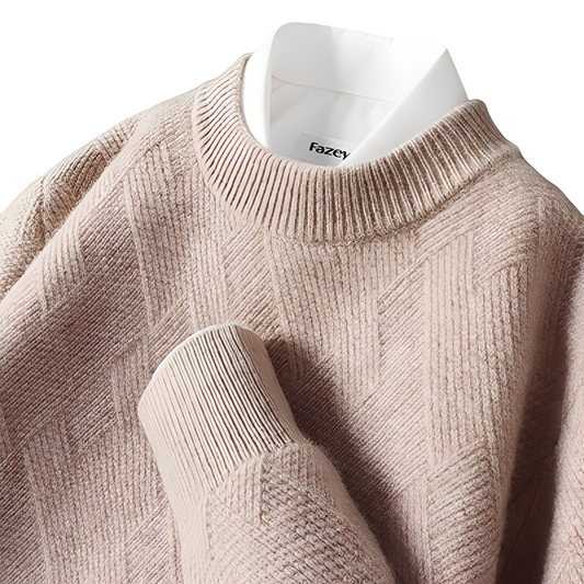 Winfred - Pull en cachemire pour hommes, style tendance et élégant