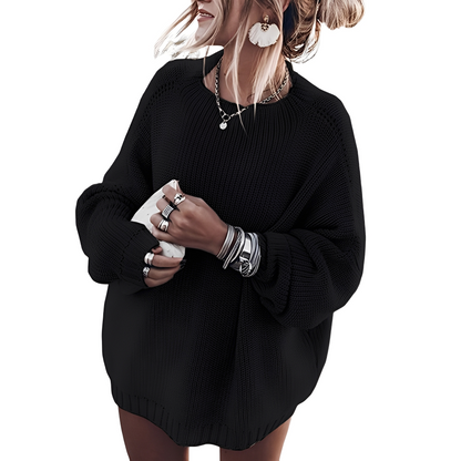 Gisselle - Pull oversize en grosse maille pour femme