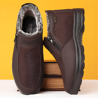 Konnor - Bottes d'hiver stylées avec doublure polaire pour hommes