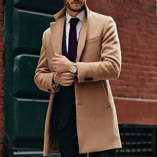 Janzen - Trench-coat d'hiver chaud pour homme