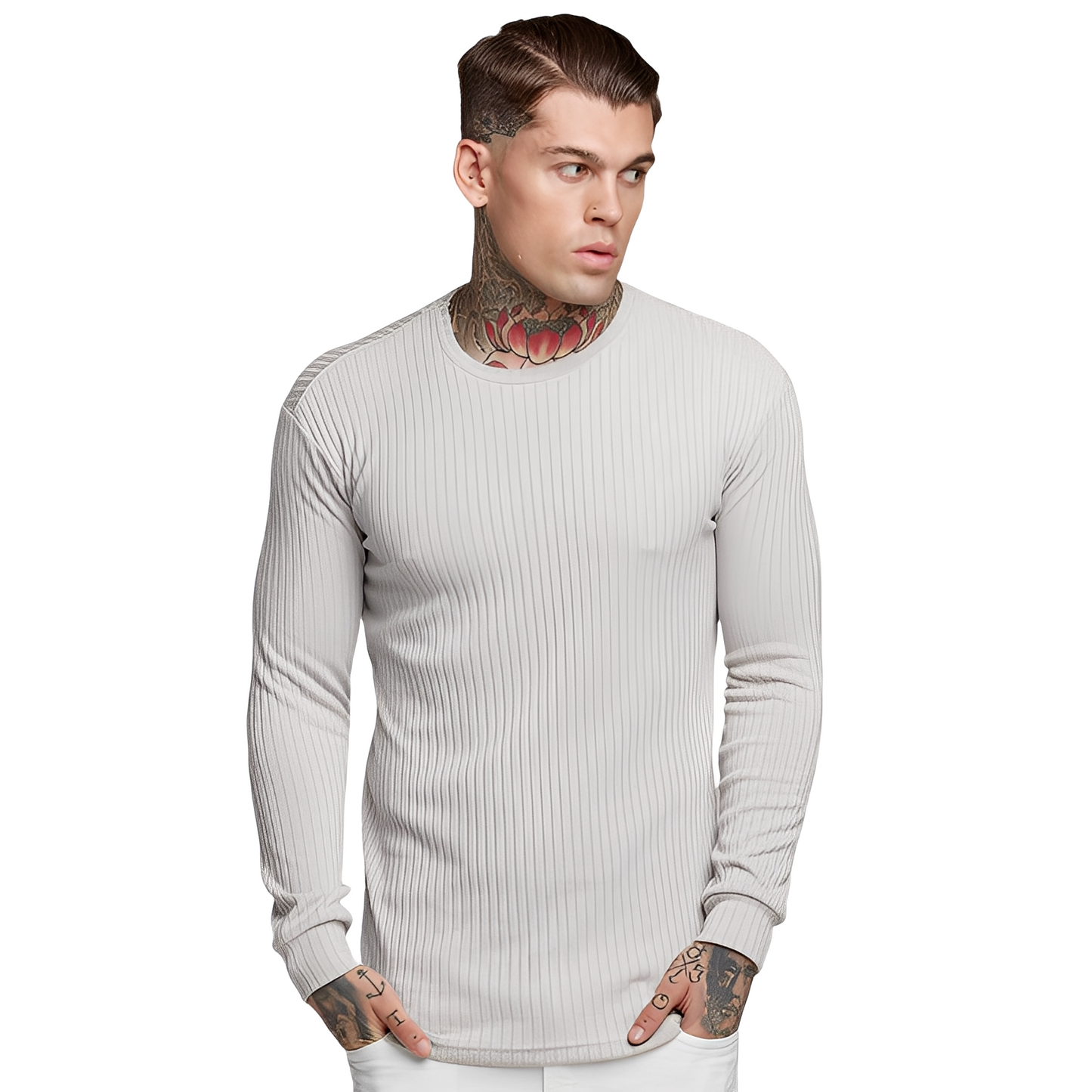 Wynne - Pull pour hommes, design ajusté et épuré