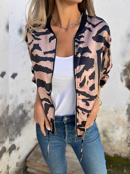 Ryana - Blouson chic à fermeture éclair pour femmes