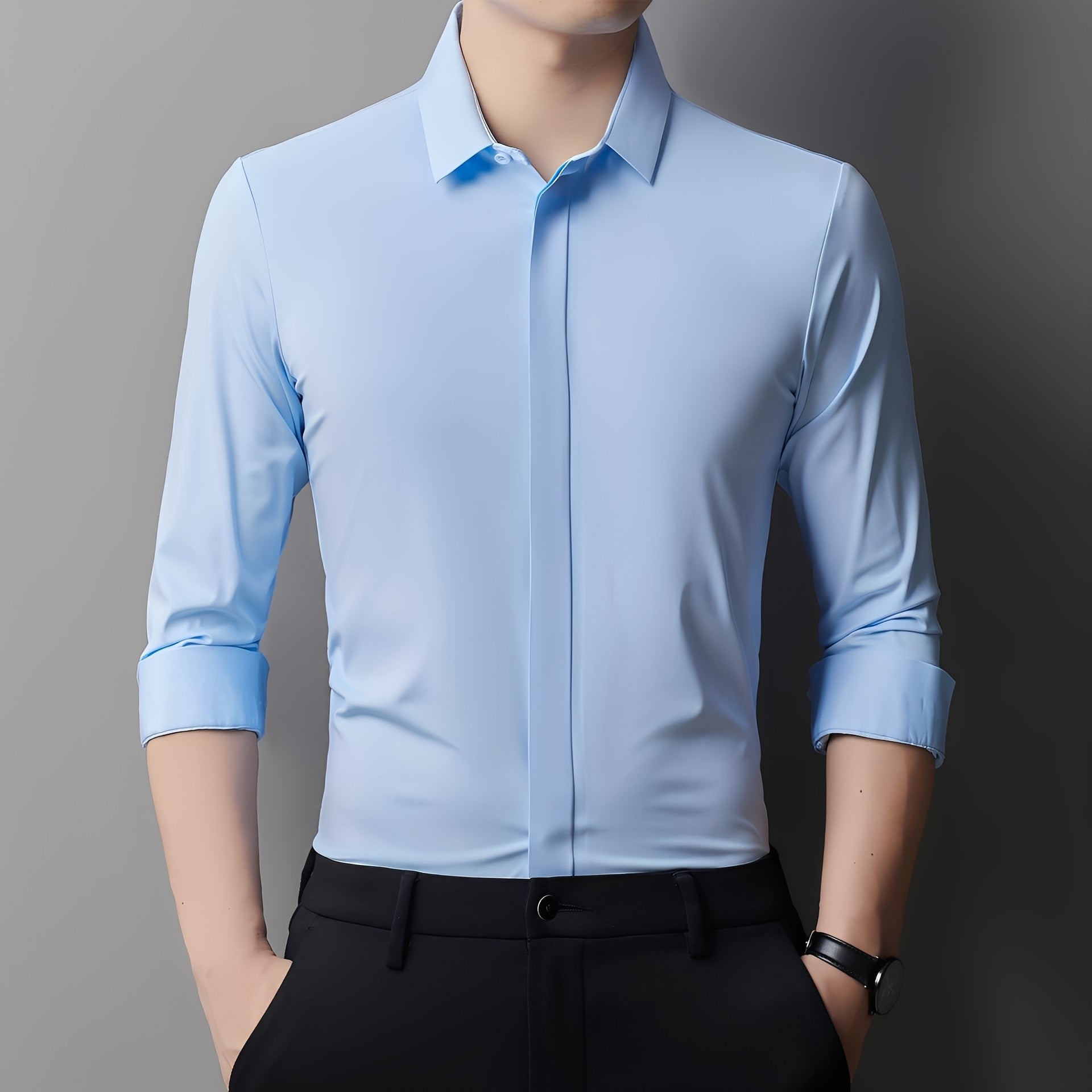 Félix - Chemise stretch infroissable pour homme