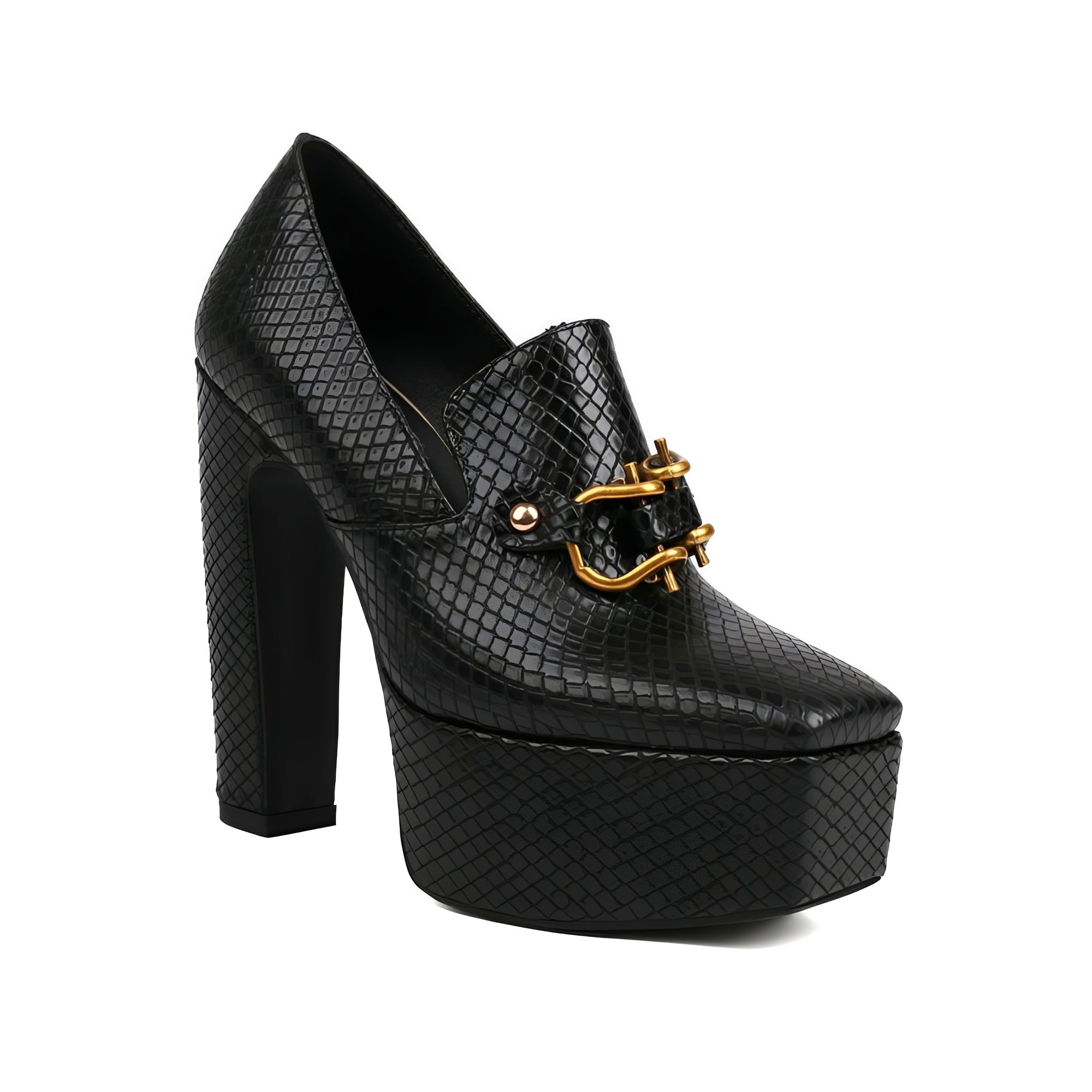 Jennie - Chaussures Chic à Talons Larges