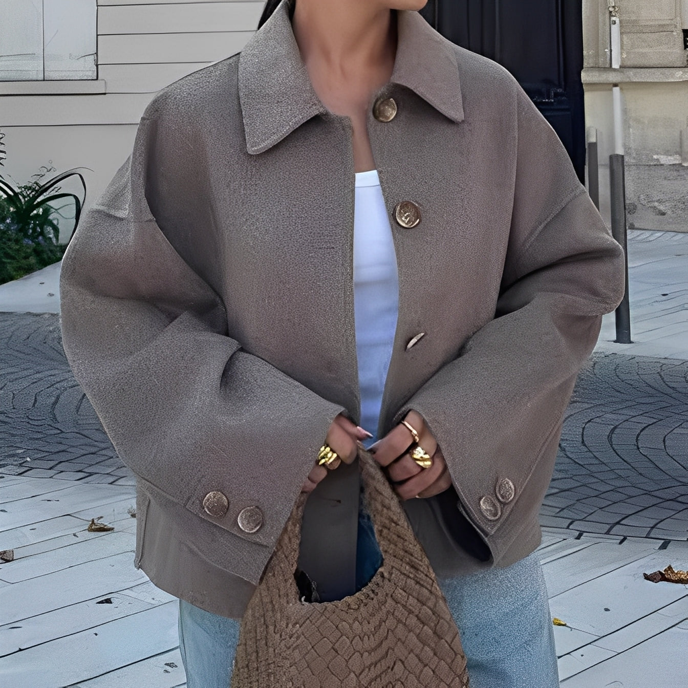 Patricia - Blazer élégant avec col décontracté pour femmes