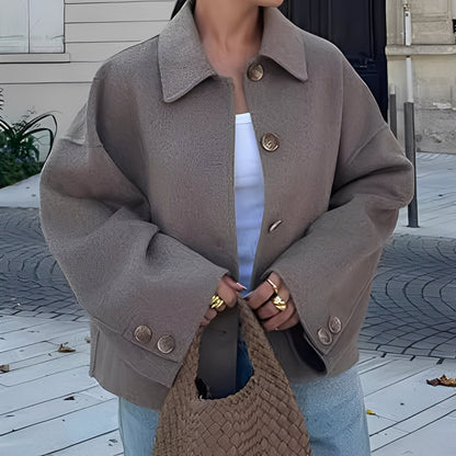 Patricia - Blazer élégant avec col décontracté pour femmes