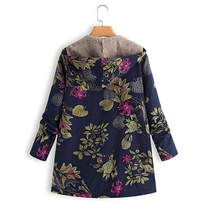 Kayla - Veste à capuche vintage pour femme