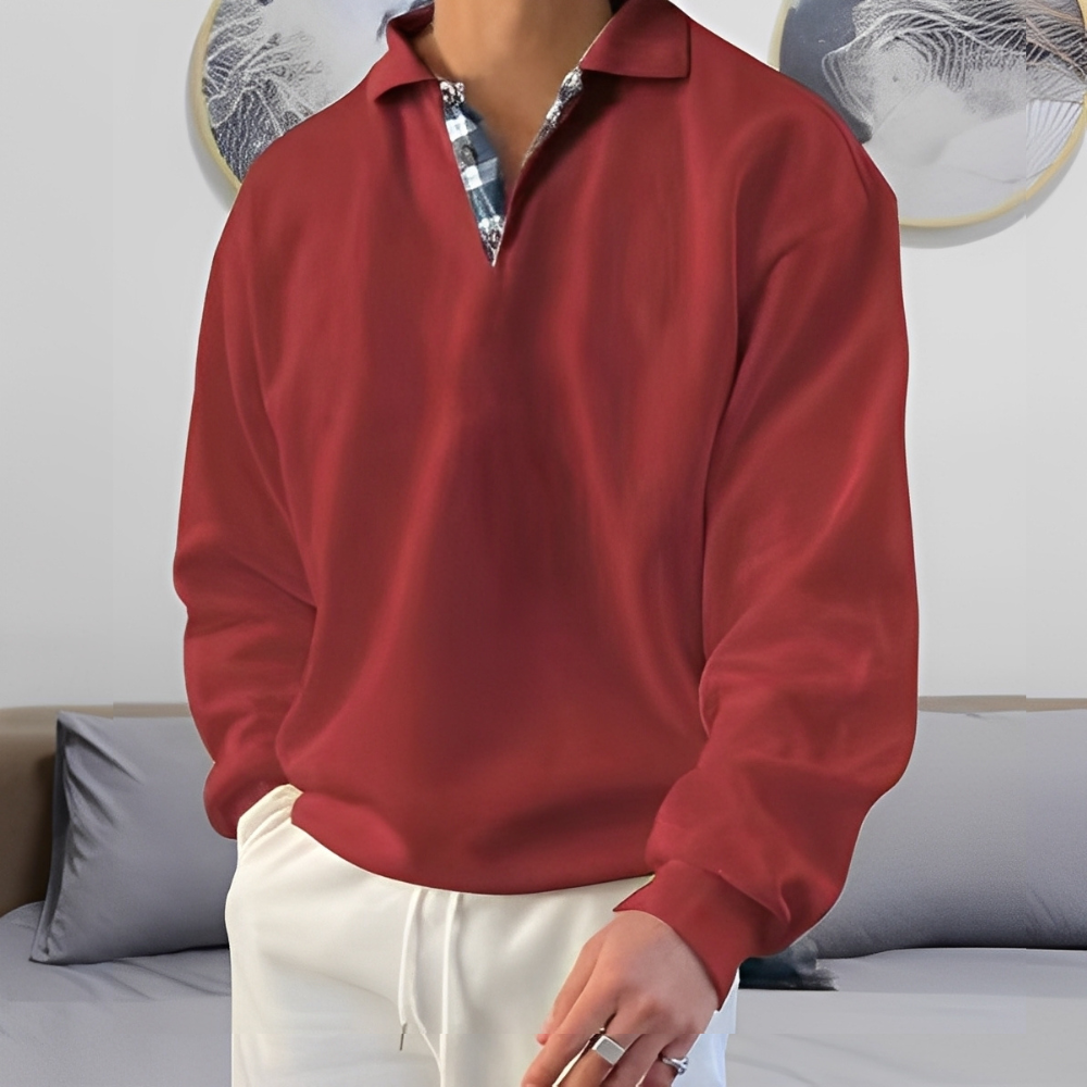 Colsen - Sweat moderne avec zip pour hommes