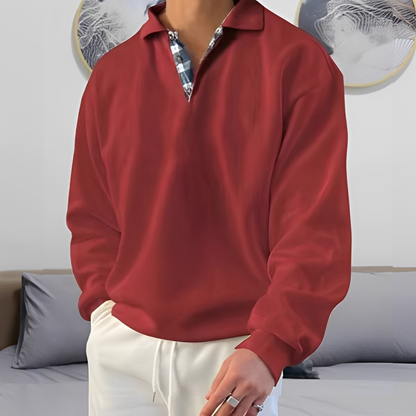 Colsen - Sweat moderne avec zip pour hommes