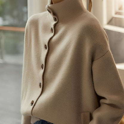 Amelia - Lockerer Rollkragenpullover für Damen