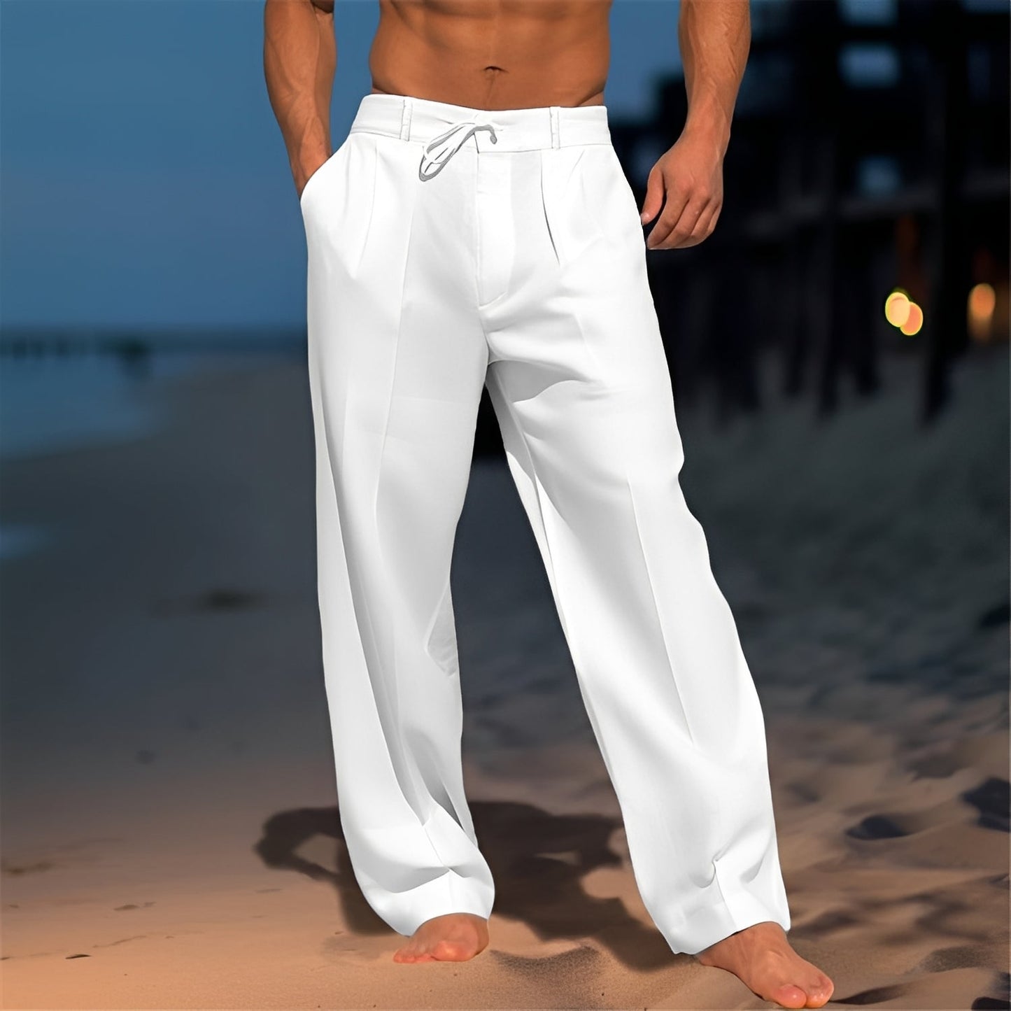 Thomas - Pantalon large et confortable pour hommes