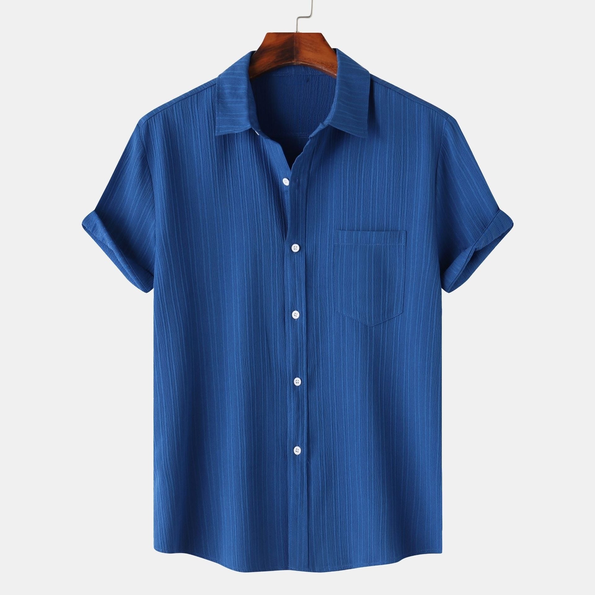 Jakub - Chemise Détendue à Manches Courtes