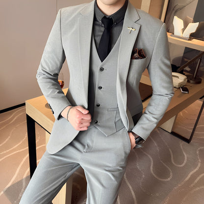 Marc - Elegant three-piece men's suit