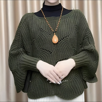 Celestine - Pull thermique pour femmes avec manches amples